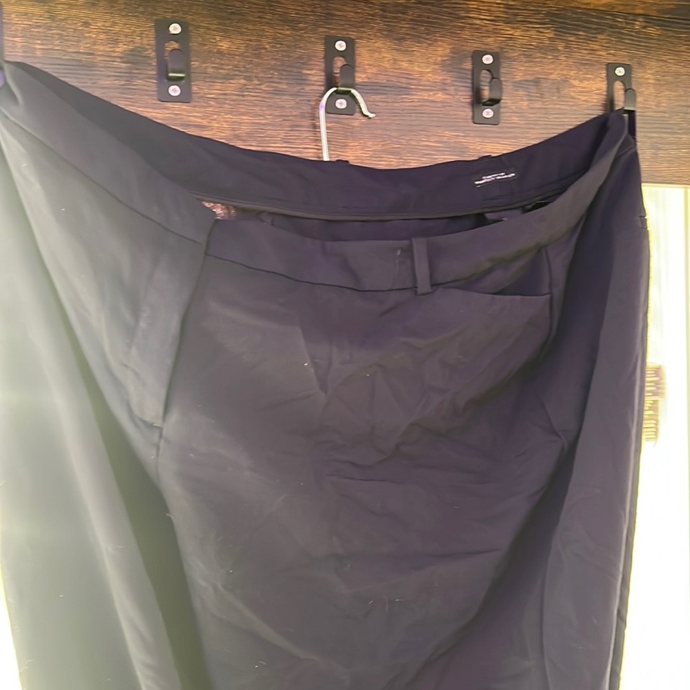 Worthington navy perfect fit trousers